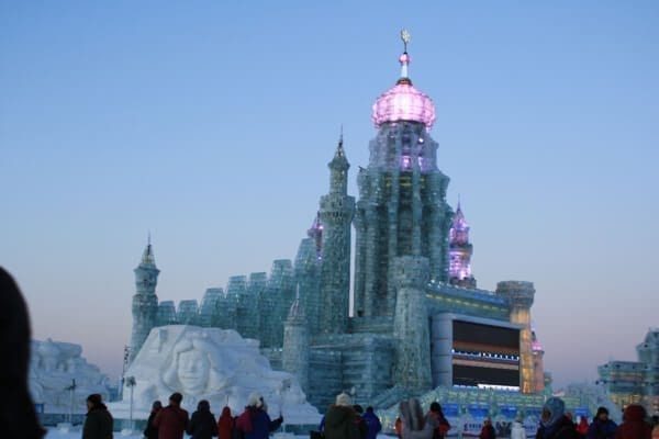 ice-and-snow-world-dusk - Harbin Ice Festival and Freezing our Butts Off! by geagle.miooashdv.tk