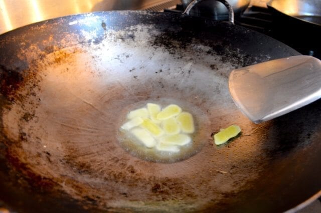 ginger-frying