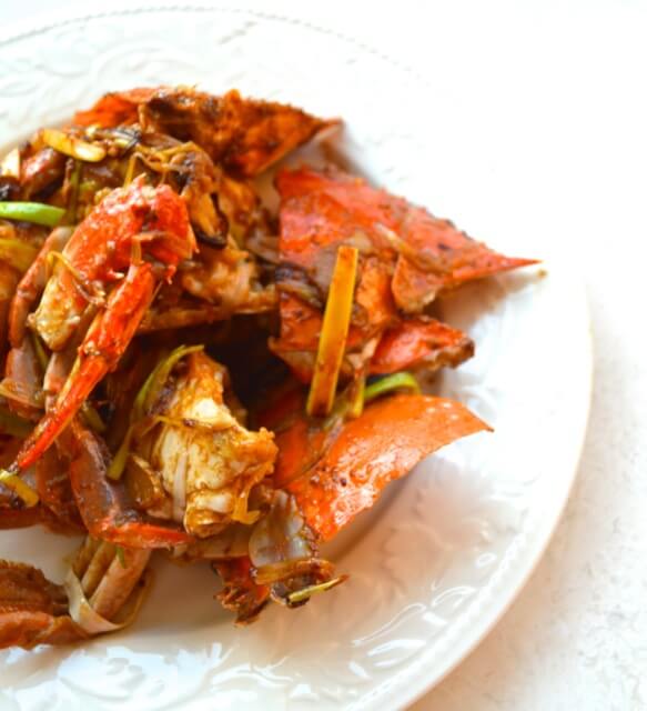 how to make cantonese ginger scallion crab