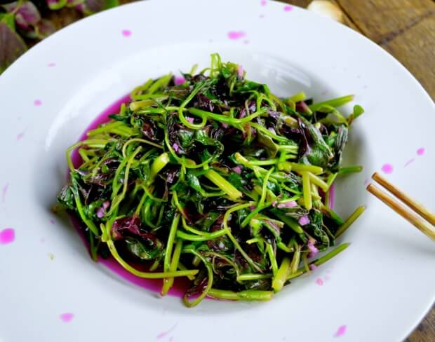 Stir-fried Pink Amaranth Greens by geagle.miooashdv.tk