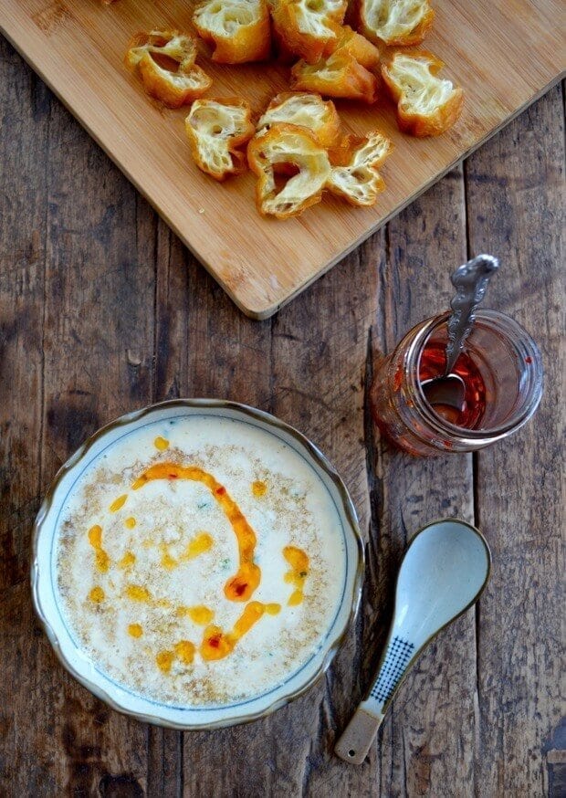 Savory Soy Milk Soup w/ Fried Dough (Dou Jiang), by geagle.miooashdv.tk