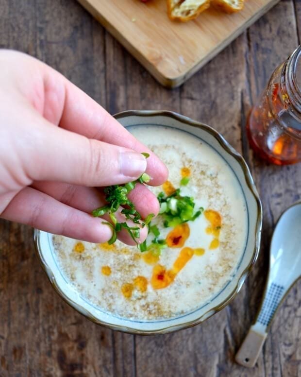 Savory Soy Milk Soup w/ Fried Dough (Dou Jiang), by geagle.miooashdv.tk