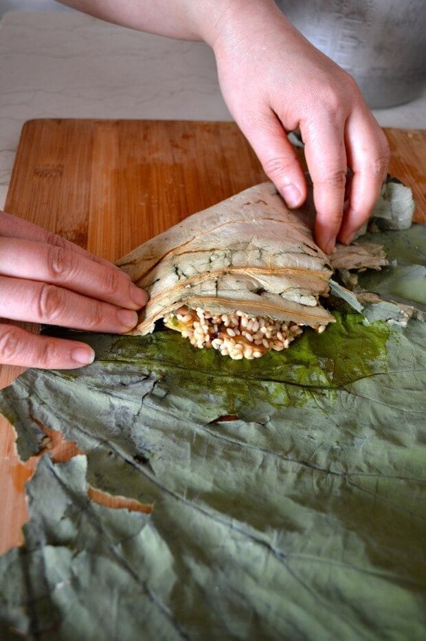 Dim Sum Sticky Rice Lotus Leaf Wraps (Lo Mai Gai), by geagle.miooashdv.tk