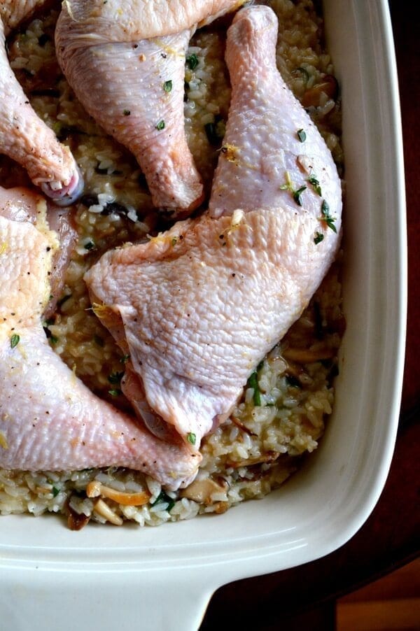 Roast Chicken on Wild Mushroom Sticky Rice "Risotto" by geagle.miooashdv.tk