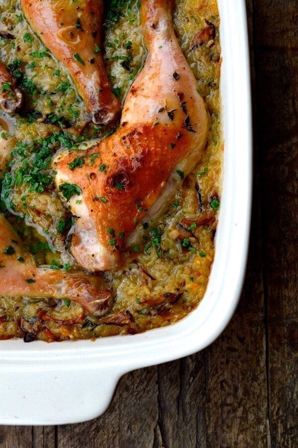 Roast Chicken on Wild Mushroom Sticky Rice "Risotto" by geagle.miooashdv.tk