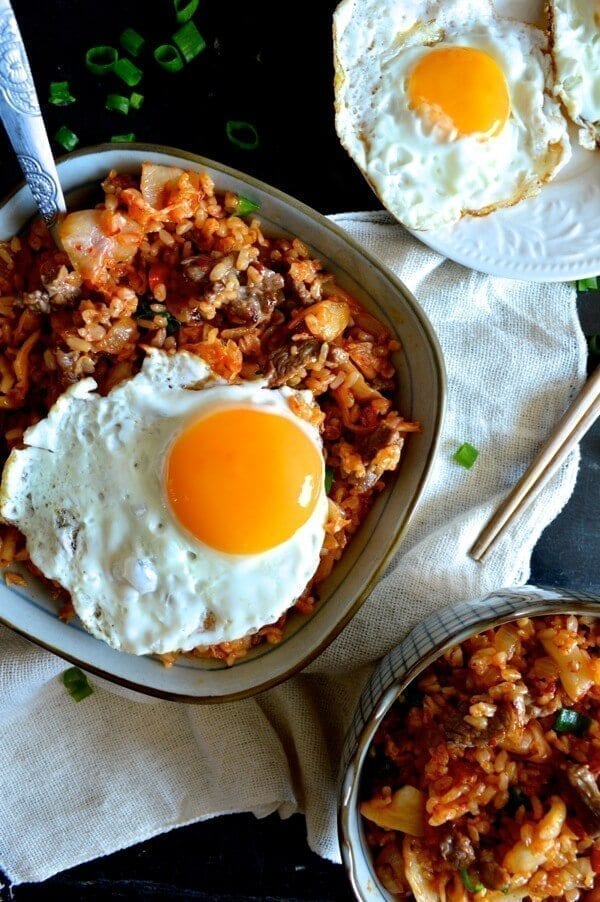 Beef and Kimchi Fried Rice