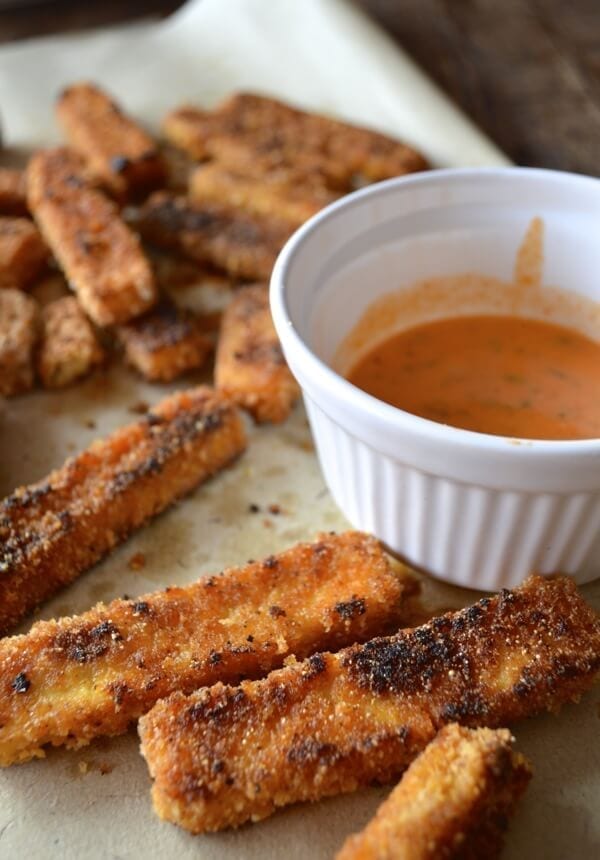 Tofu Fries or Chicken Fingers with Honey Sriracha Mayo by geagle.miooashdv.tk