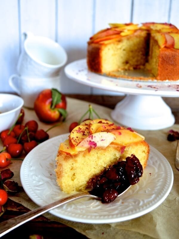 Stone Fruit Semolina Olive Oil Cake w/ Earl Grey Rose Syrup by geagle.miooashdv.tk