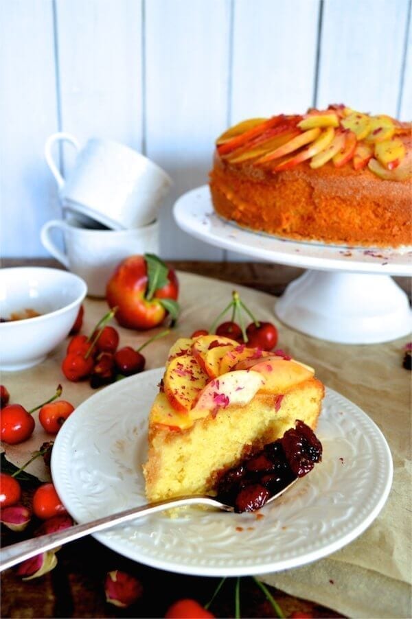 Stone Fruit Semolina Olive Oil Cake w/ Earl Grey Rose Syrup by geagle.miooashdv.tk