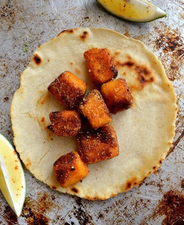 Crispy tofu on tortilla by geagle.miooashdv.tk