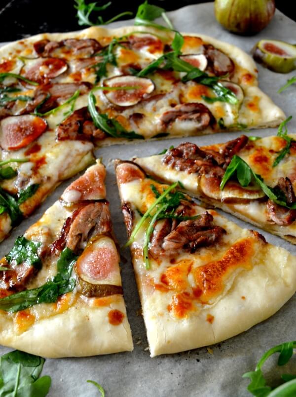 Roast Duck Pizza with Figs and Arugula by geagle.miooashdv.tk