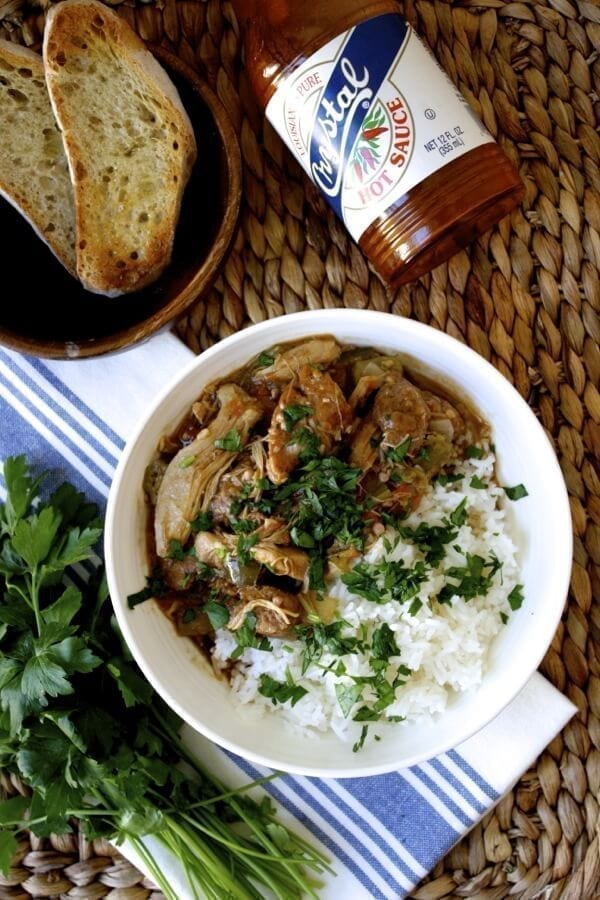 Spicy Chicken Gumbo with Andouille Sausage
