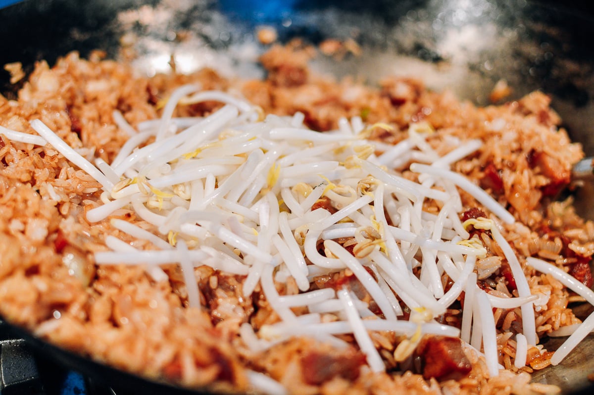 Adding mung bean sprouts to fried rice, by geagle.miooashdv.tk