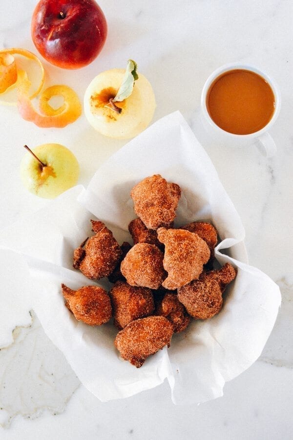 Cinnamon Sugar Apple Fritters