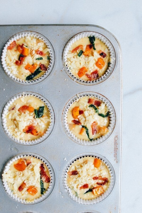 Savory Corn Muffins w/ Sage, Butternut Squash, Bacon, and Cheese, by geagle.miooashdv.tk
