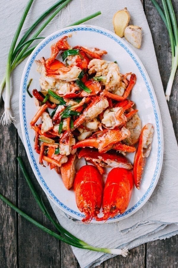 Chinese New year recipes - Cantonese-Style Ginger Scallion Lobster, by geagle.miooashdv.tk