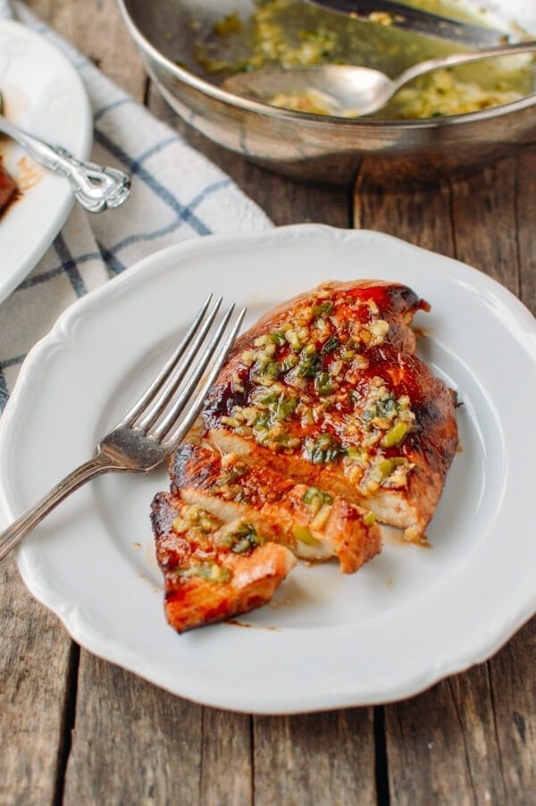 Chinese New Year Menu - the shortcut - Soy Glazed Chicken Breast with Scallion Ginger Oil, by geagle.miooashdv.tk