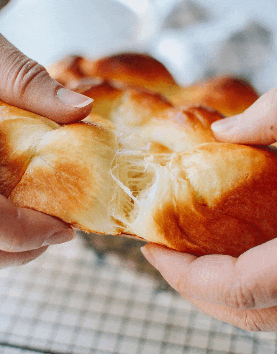 Tearing Milk Bread Apart