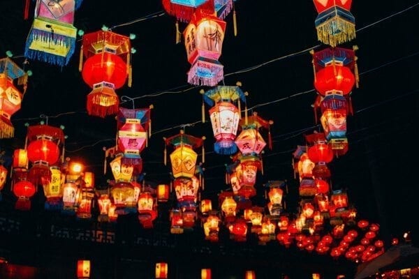 Chinese lanterns - Chengdu Temple Fair, Chinese New Year Celebration, by geagle.miooashdv.tk