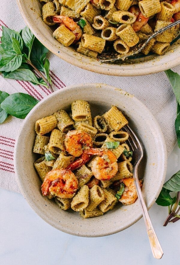 Thai Basil Pesto Pasta with Spicy Shrimp, by geagle.miooashdv.tk
