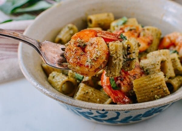 Thai Basil Pesto Pasta with Spicy Shrimp, by geagle.miooashdv.tk