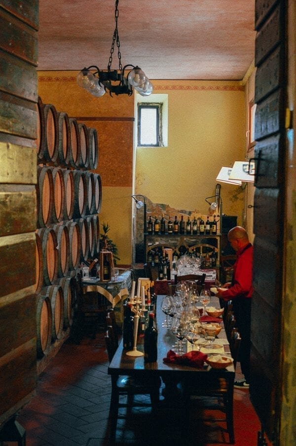 winte tasting
