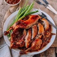 Sour plum duck