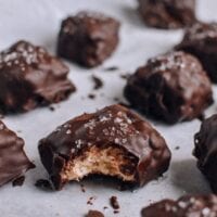 Chocolate rice krispie nuggets