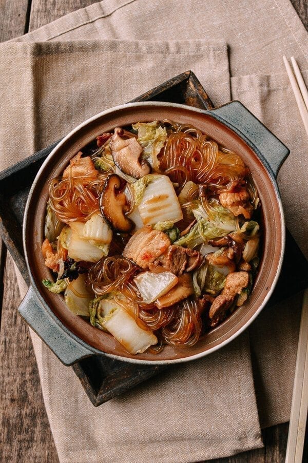 Chinese New Year Menu - the shortcut - Braised Glass Noodles with Pork & Napa Cabbage, by geagle.miooashdv.tk
