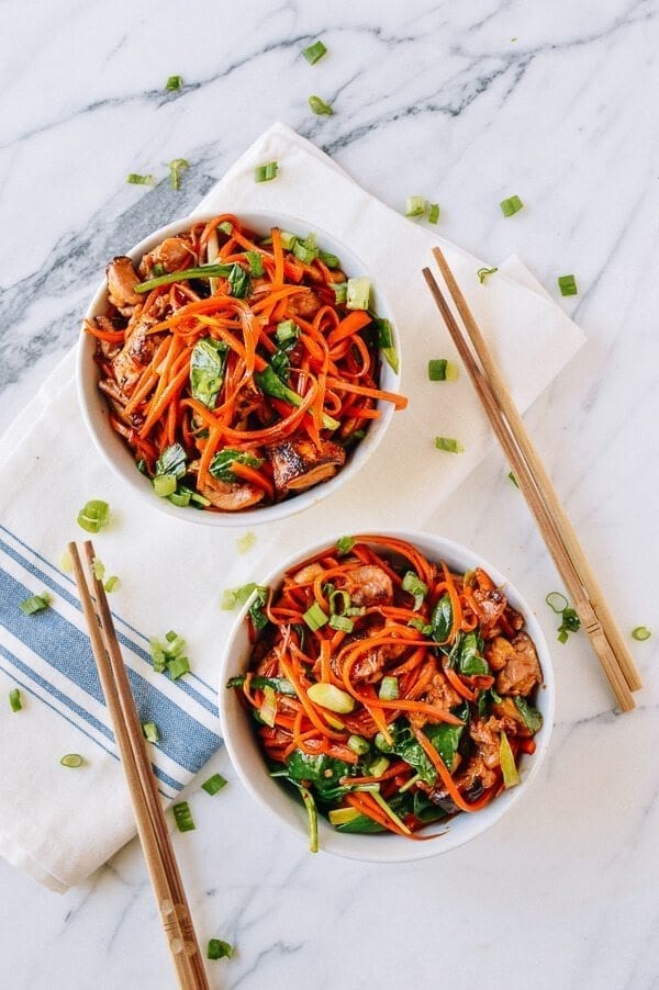 Stir-fried Carrot Noodles with Chicken, by geagle.miooashdv.tk