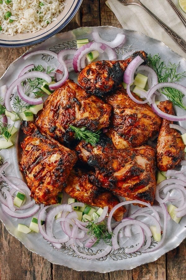 Grilled Tandoori Chicken with Indian-Style Rice, by geagle.miooashdv.tk