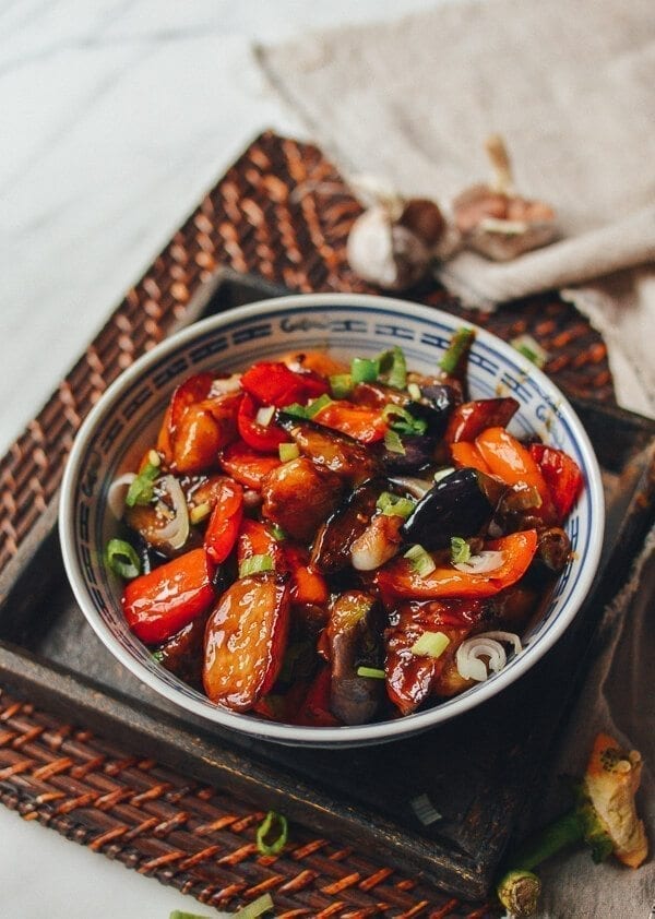 Chinese Vegan Recipes - Di San Xian (Eggplant, Potato & Pepper Stir-fry), by geagle.miooashdv.tk