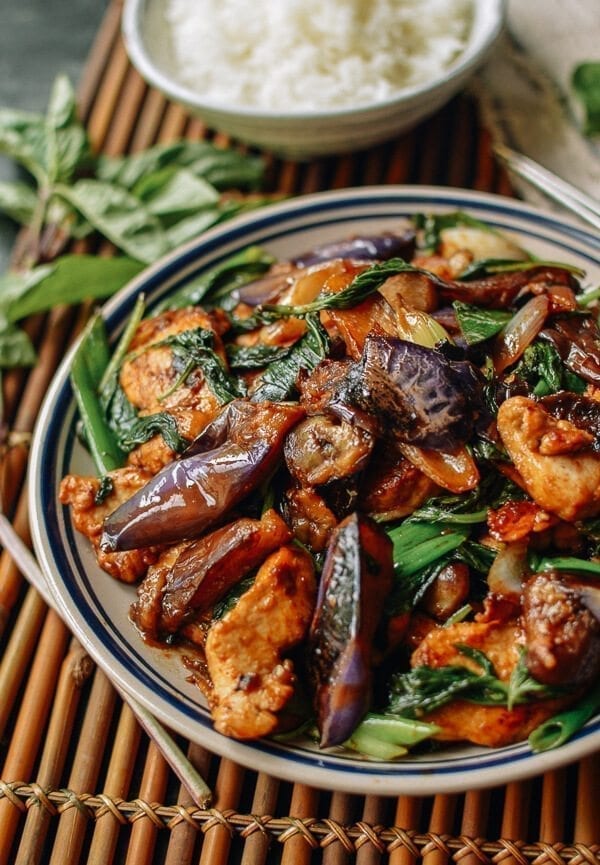 Japanese Eggplant Stir-fry with Chicken & Basil, by geagle.miooashdv.tk