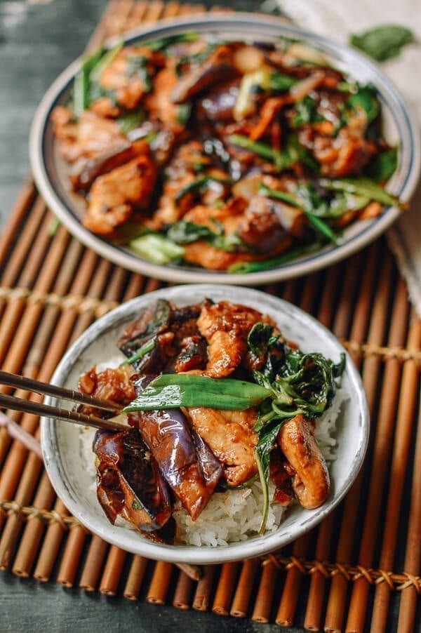 Thai Eggplant Stir-fry with Chicken & Basil, by geagle.miooashdv.tk
