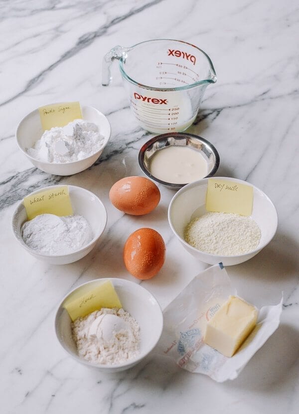 ingredients to make dough for Cantonese Steamed Custard Buns (Nai Wong Bao), by geagle.miooashdv.tk