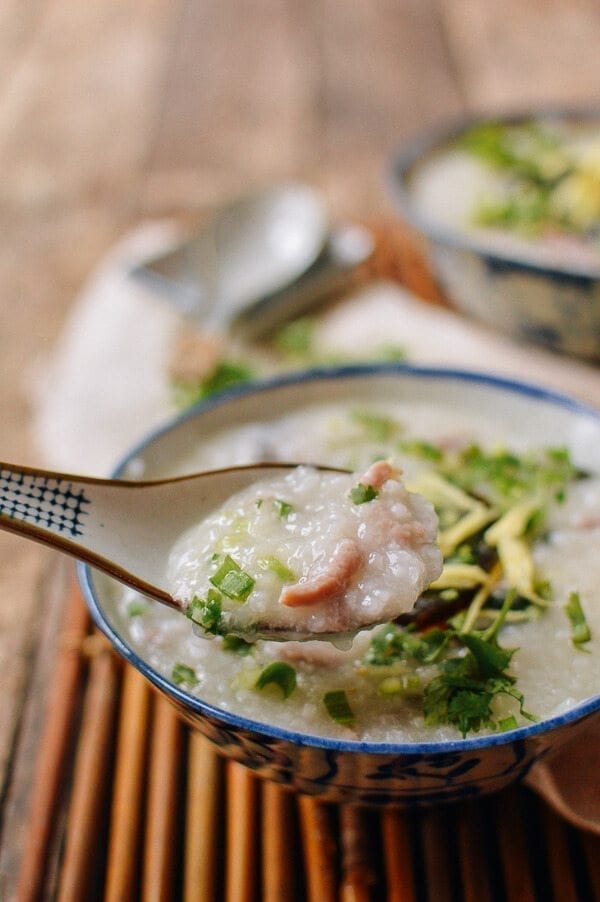Spoonful of congee with pork and thousand year old egg, by geagle.miooashdv.tk