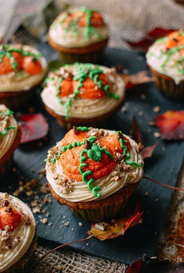 Pumpkin Cupcakes with Maple Vanilla Buttercream, by geagle.miooashdv.tk