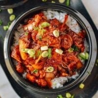 10-Minute Crispy Pork Belly Kimchi Bowls, by geagle.miooashdv.tk