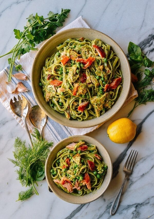 Salmon Pasta with Green Goddess Pesto, by geagle.miooashdv.tk