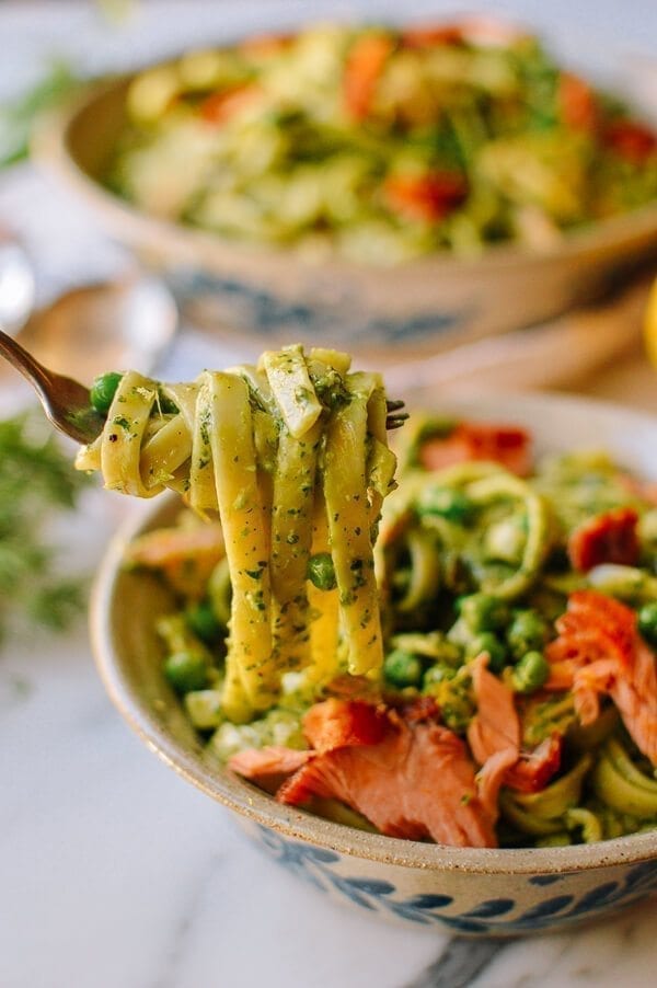 Salmon Pasta with Green Goddess Pesto, by geagle.miooashdv.tk