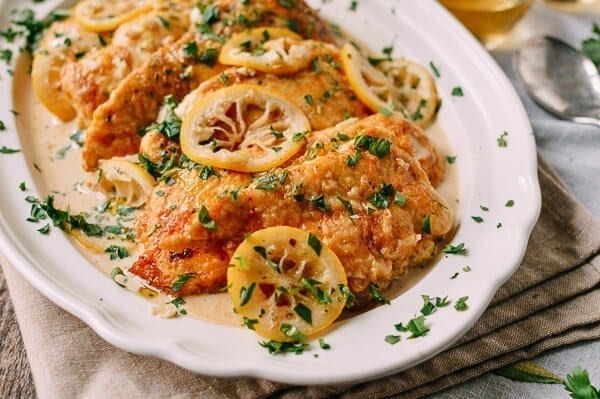 Chicken Francese on serving platter, by geagle.miooashdv.tk
