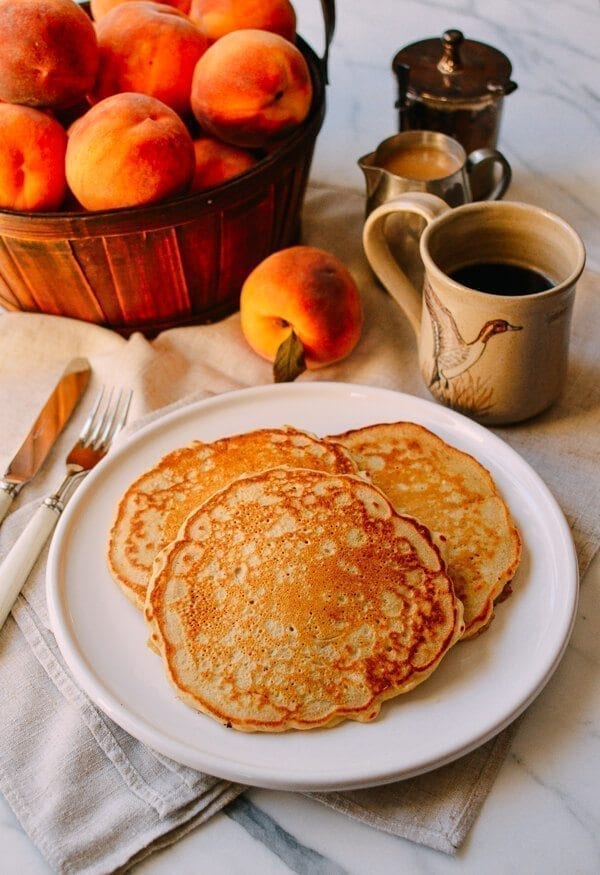 Peach Pancakes with Maple Cream Syrup, by geagle.miooashdv.tk