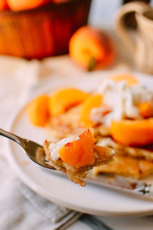 Peach Pancakes with Maple Cream Syrup, by geagle.miooashdv.tk