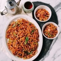 Bacon & Scallion Egg Noodle Stir-fry, by geagle.miooashdv.tk