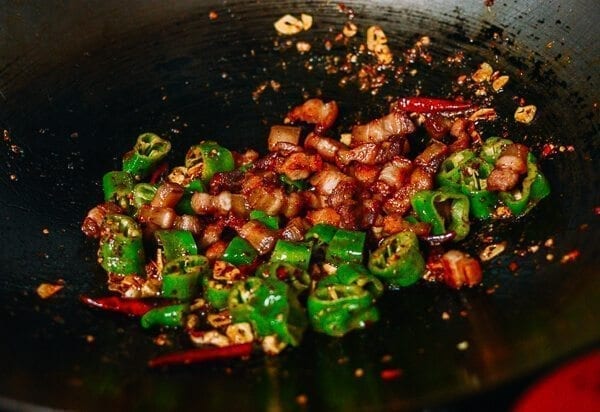 Sichuan Three Pepper Pork Belly Stir-fry, by geagle.miooashdv.tk
