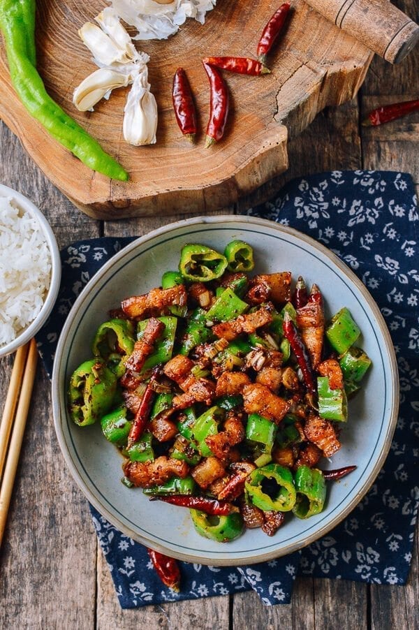 Sichuan Three Pepper Pork Belly Stir-fry, by geagle.miooashdv.tk