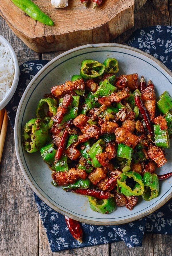 Sichuan Three Pepper Pork Belly Stir-fry, by geagle.miooashdv.tk