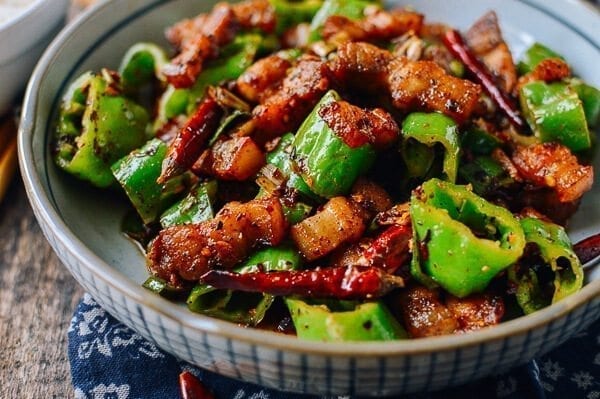 Sichuan Three Pepper Pork Belly Stir-fry, by geagle.miooashdv.tk