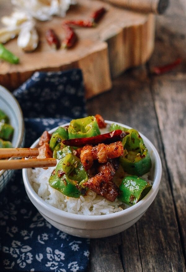 Sichuan Three Pepper Pork Belly Stir-fry, by geagle.miooashdv.tk