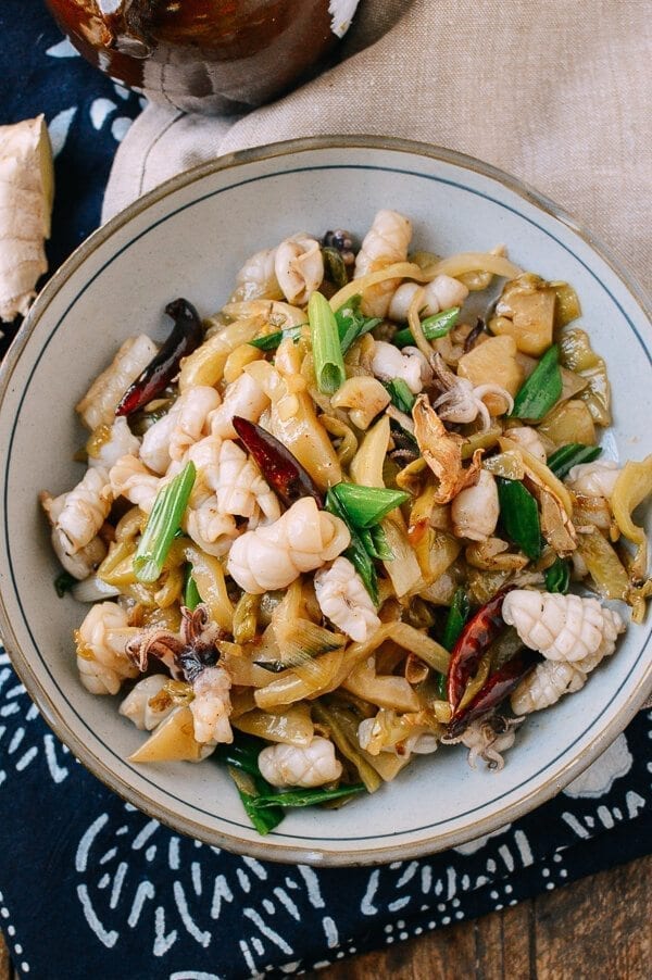 Squid Stir-Fry with Pickled Mustard Greens, by geagle.miooashdv.tk